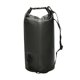 thumbnail image 1 of Mochila impermeable con ruedas, 10 l, correas ajustables para el hombro, portátil y enrollable negro, 1 of 9