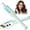 Blue, variant on Whiteleopard Auto Hair Curler, Automatic Curling Iron with 4 Temperature & 3 Timer, Automatic Shut-Off, Anti-Scald, Anti-Tangle Rotating Curling Wand for Hair Styling Black