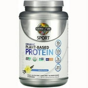 Garden of Life Sport Organic Plant-Based Protein Powder, Vanilla, 30g Protein, 1.8lb, 28.4oz