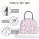 thumbnail image 4 of Fotbe Rose Flowers Bolsa de Almuerzo con Estampado, Lonchera Aislada, Contenedor de Comida Reutilizable Tipo Cooler a Prueba de Fugas, 4 of 6