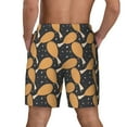 thumbnail image 2 of Haiem Chicken Legs Mens Swim Trunks with Compression Liner 2 in 1 Swimming Shorts Stretch Swimwear Quick Dry,Board Shorts-Small, 2 of 9