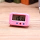 thumbnail image 3 of Reloj despertador digital portátil con pantalla LCD y función de repetición, con retroiluminación, para mesa, escritorio y coche (rosa), 3 of 3