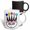 Multicolor, variant on 3drose, Jester, 11oz Two-tone Blue Mug