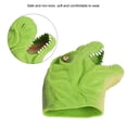 thumbnail image 4 of Marionetas de mano con cabeza de dinosaurio, marionetas de mano con cabeza de dinosaurio, marionetas de mano de dinosaurio suaves, marionetas de mano de dinosaurio para niños diseñadas para el futuro, 4 of 9
