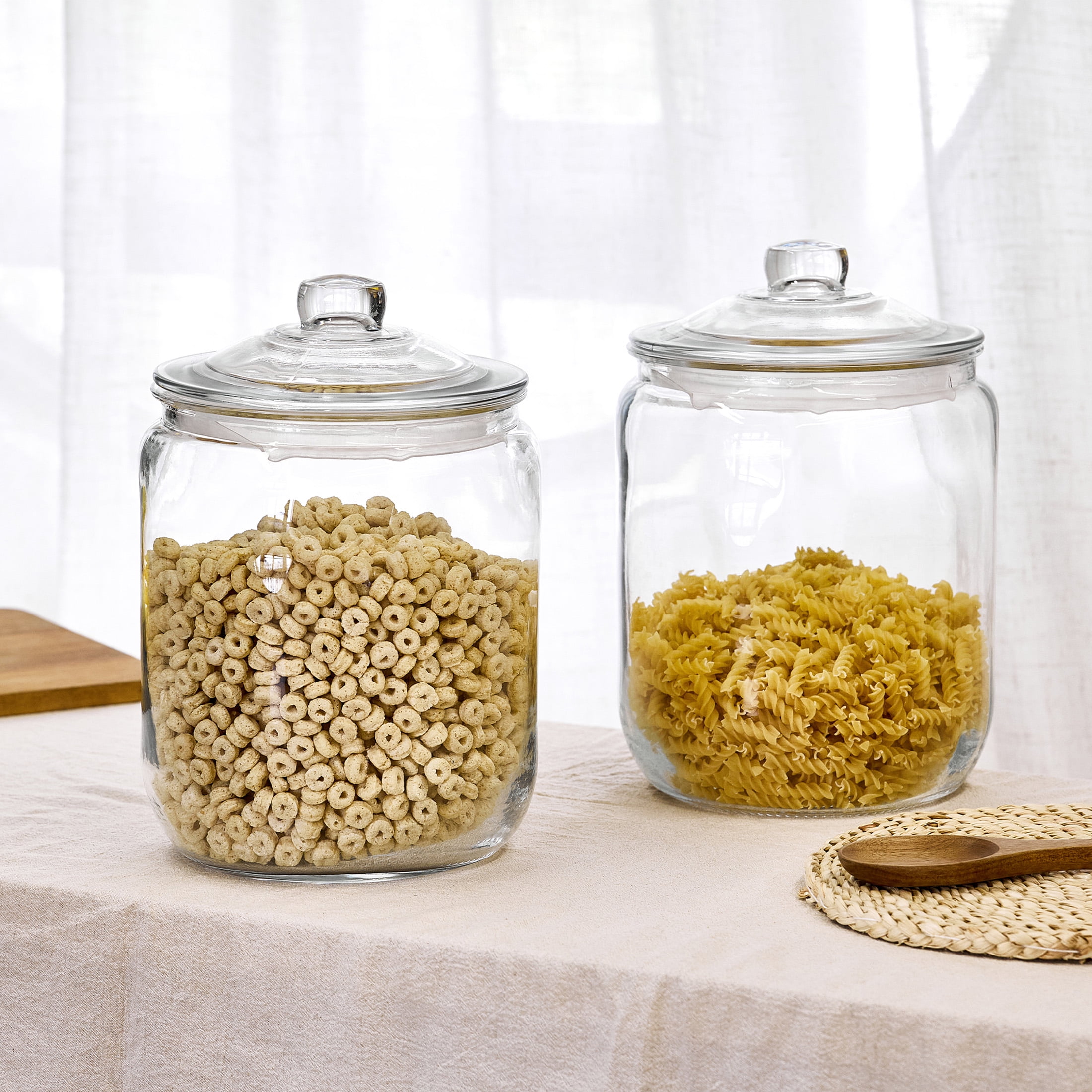 Mainstays 2 Gallon Glass Storage Jar with Lid