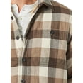 thumbnail image 2 of Wrangler Men's Heavyweight Plaid Sherpa Lined Shirt Jacket, 2 of 5
