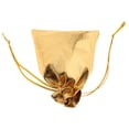 thumbnail image 3 of 50pcs Drawstring Wedding Gift Party Pouch Bag S/M/L Size , Gold, 3 of 8