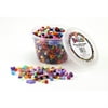 Hygloss Assorted Plastic Beads - Assorted Styles and Colors, 10 oz