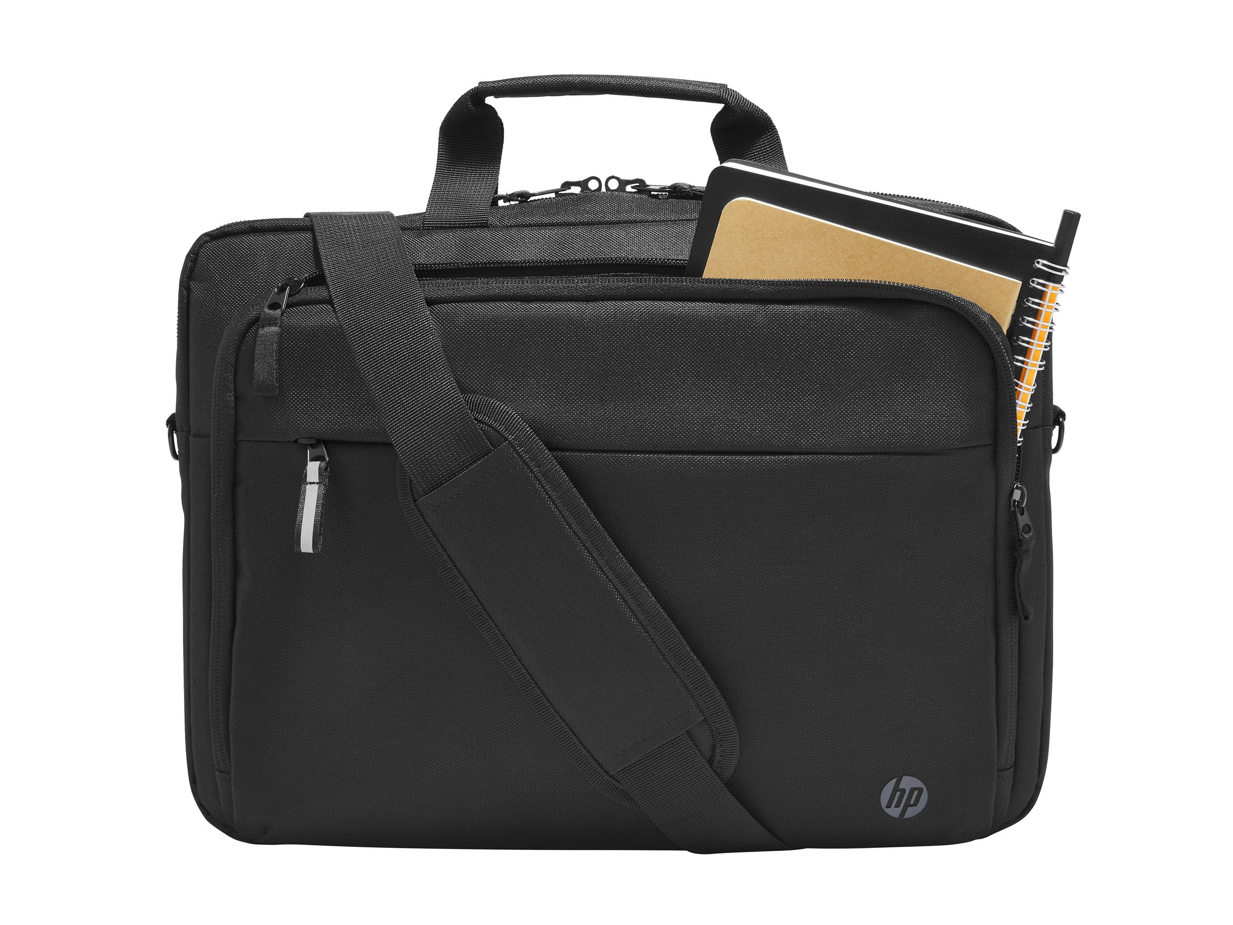 HP Professional Carrying Case (Messenger) for 15.6" Notebook, Accessories, Smartphone - Black - Plastic Body