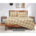 thumbnail image 4 of Juego de sábanas Bliss Casa, 100% franela de algodón, cama king size, 4 of 9