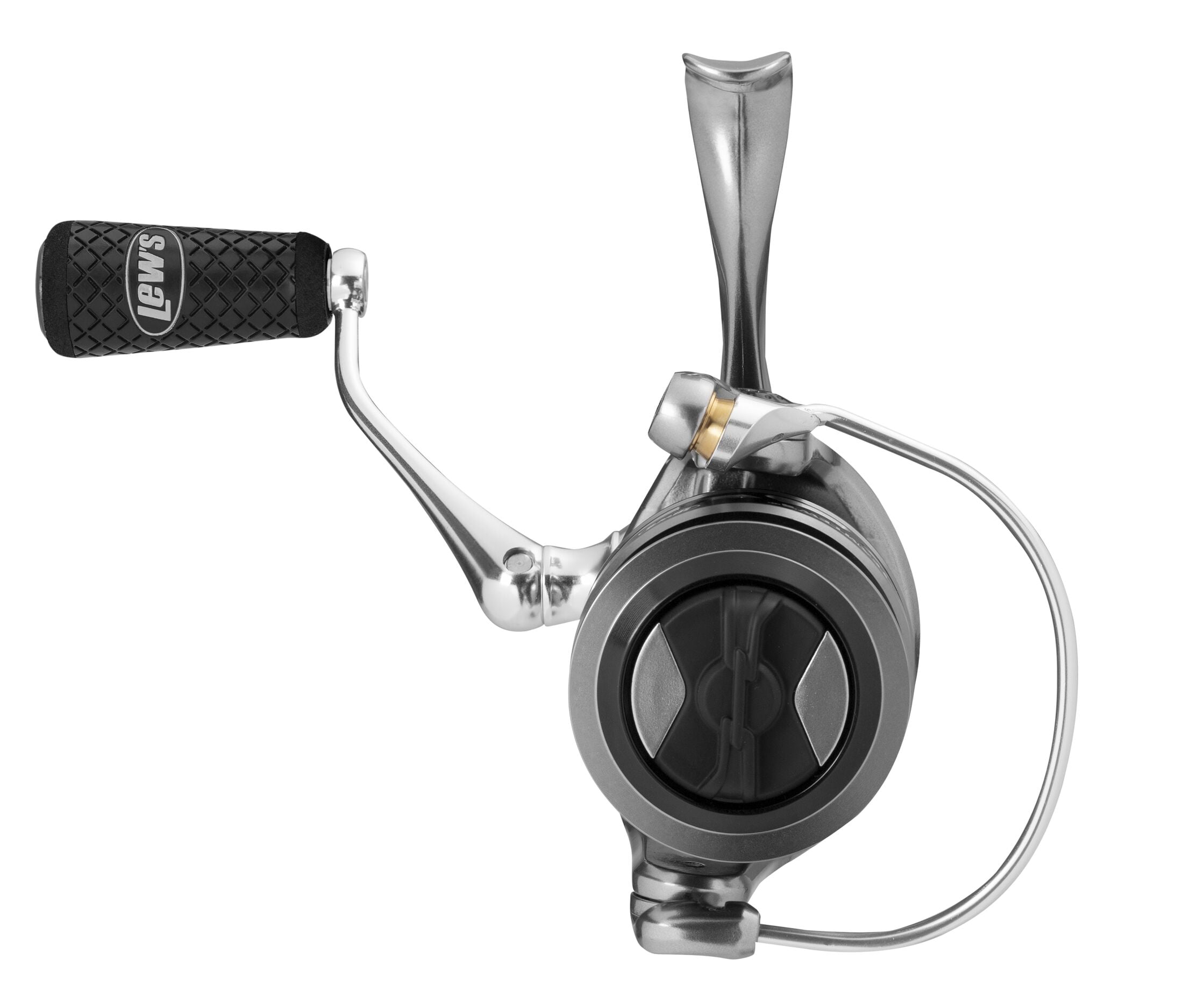 Lew's HyperMag Spinning Fishing Reel, Size 300 Reel, Silver