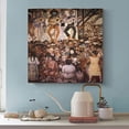thumbnail image 3 of Diego Rivera 《Day Of The Dead Mural Painting》Wall Art Prints Poster Art Poster Canvas Painting Decor Wall Print Photo Gifts Home Modern Decorative Posters 24x24inch(60x60cm), 3 of 5