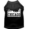 Pet Dog Cat Shirt Screen Printed, "Chicago Skyline"