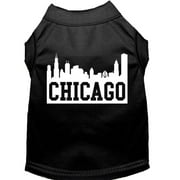 Pet Dog Cat Shirt Screen Printed, "Chicago Skyline"