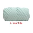 thumbnail image 3 of 1kg Velvet Chunky Yarn Arm Knitting Knit Crocheting Sweaters Hats Rug Making Hand Knit Pet Bed Crocheting Light Green, 3 of 9