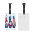 thumbnail image 5 of Sikiie Cute Gnomes in USA1 Luggage Tags Privacy Cover ID Label Suitcase Tags Identifiers For School Bags,Suitcases, 5 of 7