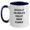 White/Navy, variant on Funny 'World's Coolest' Urban Planner Gifts for Him, Unique Graduation Unique Gifts from Friends to Family Members, Two Tone Coffee Mug with Quote