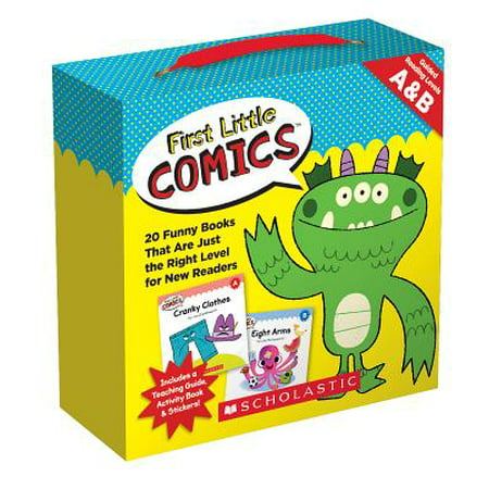 First Little Comics Parent Pack: Levels A & B : 20 Funny Books That Are Just the Right Level for New (Best Ios Comic Reader)