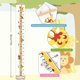 thumbnail image 4 of Growth Chart for Kids,Baby Height Growth Chart for Wall,Chart Hanging Ruler Decals Canvas and Wood Measure Wall Ruler for Children 79" x 7.9-Giraffe, 4 of 4