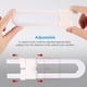 thumbnail image 5 of Cerradura de seguridad para armario de bebé, cerraduras de seguridad para bebés en forma de U para niños y bebés, cerradura en forma de U, integración perfecta, 5 of 10