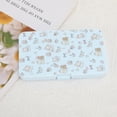 thumbnail image 5 of Unique Bargains 1 Set Contact Lens Case Cat Rectangular Lens Storage Case Blue, 5 of 5