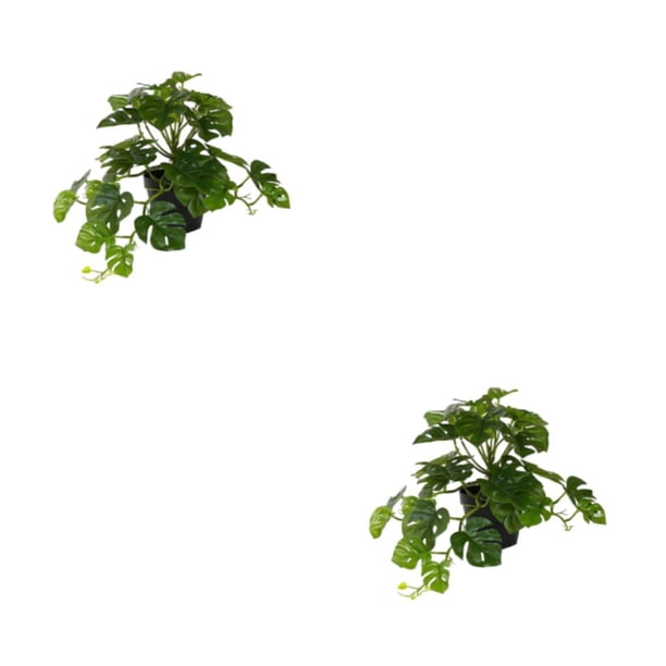 Plantas artificiales Inteprter hoja de tortuga decoración de hogar