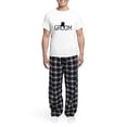 thumbnail image 5 of CafePress - Top Hat Groom Men's Light Pajamas - Men's Light Loose Fit Cotton Pajama Set, 5 of 7