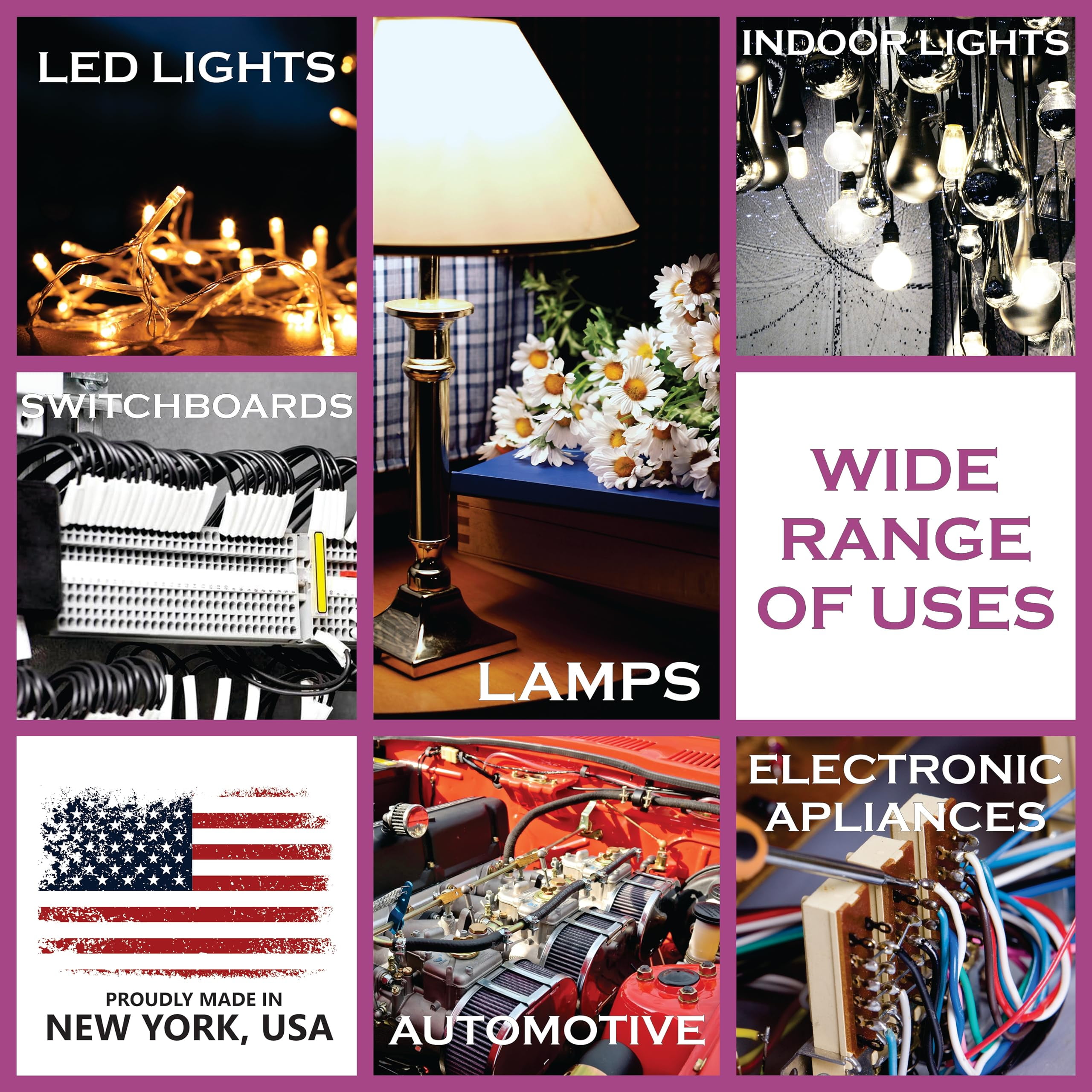 NATIONAL Wire&Cable - Premium Electrical Wire - 22 Gauge 2 Conductors - 100Ft - Made in USA