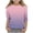 Light Purple, variant on Godom Girls Tops Short Sleeve Girls Cotton Crew Neck Shirt Girls' Summer T Shirts