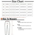 thumbnail image 3 of Tejiojio Clearance Women Solid Print Sweatpants High Waist Workout Wide Leg Pants Pocket Trousers Sporty Athletic Fit Jogger Pants, 3 of 7