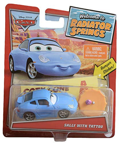 Disney Pixar Cars Sally Die Cast Toy Rare New Unopened Free Shipping 