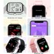 thumbnail image 4 of Reloj inteligente 2023 con Bluetooth, llamadas, monitor de presión arterial y frecuencia cardíaca, seguimiento de actividad física y deportiva., 4 of 4