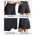 thumbnail image 4 of G4Free Chillwhisp Athletic Shorts for Women 4" - High Waist Lightweight Casual Running Shorts Built-in Liner with Pockets, 4 of 7