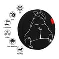 thumbnail image 4 of Rateoe Animal Bulldog Pattern Tire Cover Wheel Protectors Weatherproof Wheel Covers Universal Fit for Trailer Rv SUV Truck Camper Travel Trailers Accessories-16 inch, 4 of 6