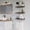 Brown, variant on YIMWNYI Wall Shelf Floating Rack, Bathroom Kitchen Storage Organizer, Multifunctional Bookshelf, Modular Design for Home Decoration, Durable Wall Hanging Unit, Space-Saving Display Solution