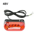thumbnail image 2 of Rear Motorcycle Taillight Brake Light 2 In 1 Intelligent Stop Lamp For Electric Bike Scooter, 2 of 8