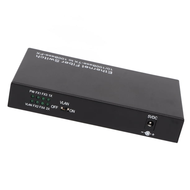Conmutador De Red Gigabit Ethernet De 6 Puertos, Divisor Ethernet De Escritorio RX1550 Tx1310nm Con Indicador LED, Conmutadores Inteligentes Ethernet De Negociación Automática De