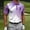 Purple, variant on BRGZLK Mens Golf Shirts Summer 2026 Short Sleeve Turn-Down Collar Button-Down Lightweight Breathable Moisture Wicking Casual Pullover Shirts Gray L