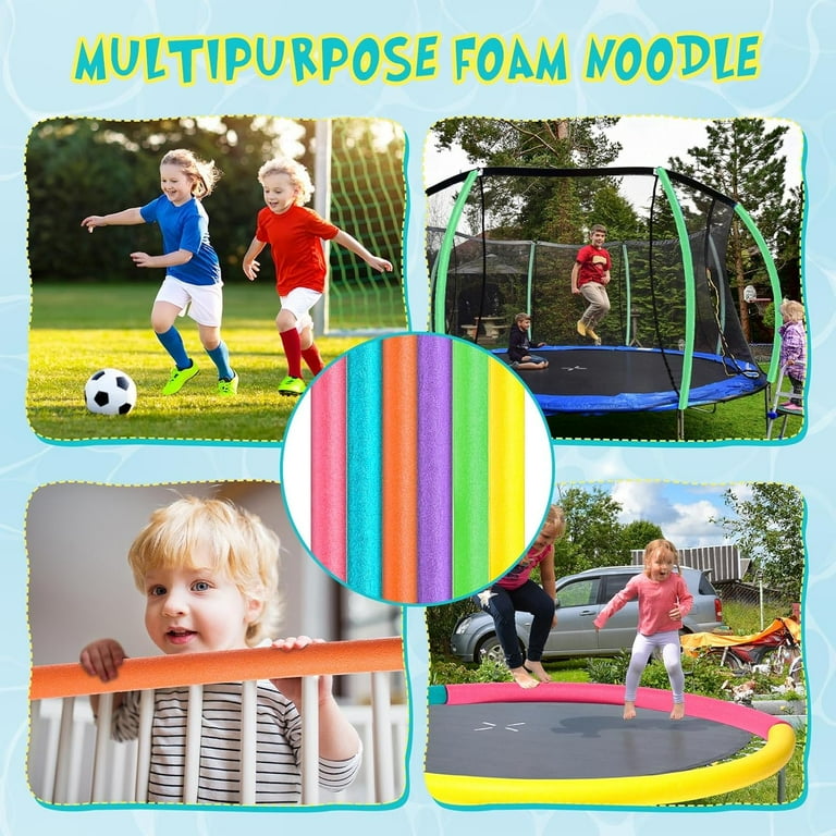 Nouille De Piscine En Mousse Solid Core Floating Pool Noodles Foam Tube For Adults And Children In Yellow Pool Noodle