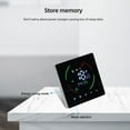 thumbnail image 2 of Mistaha Smart EAST2 WIFI Underfloor Heating Thermostat with Humidity and Weather Control - Energy Saving, Child Lock, Remote Control - White/Black - T2 Model - for Electric Heating/Water Systems -, 2 of 7