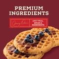 thumbnail image 3 of Jimmy Dean Protein Blueberry Waffles, Fully Cooked Breakfast, 11.28 oz, 8 Count (Frozen), 3 of 17