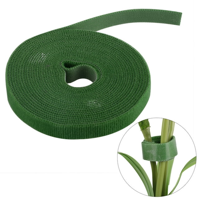 Multi-Purpose Reusable Plant Tie Hook And Loop Wrapping Paper For Garden Nylon And Polyester 5 Meters