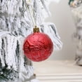 thumbnail image 4 of RBCKVXZ Vintage Christmas Balls Ornaments, 2.36"/60mm 6 PCS Christmas Tree Balls Pandent Shatterproof Christmas Decorations for Xmas Tree Holiday Party Wreath Home Decor, 4 of 6