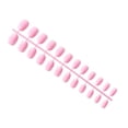 thumbnail image 2 of Vogacara 24 piezas de uñas postizas de ataúd resistentes a los arañazos de bailarina corta coloridas uñas acrílicas artificiales de color sólido DIY Juegos de manicura 6 rosa Vogacara CE011412-06, 2 of 4