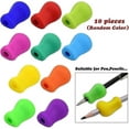 thumbnail image 2 of 10 Pcs Pencil Grips For Kids Ergonomic Pencil Grips Silicone Writing Aid Writing Aids Set, 2 of 5