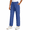 Dark Blue, variant on Unisex Quick-Dry Straight Leg Pants, Elastic Drawstring Waist, Relaxed Fit