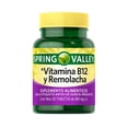 thumbnail image 1 of Vitamina B12 + Remolacha Spring Valley Tabletas, 1 of 4