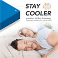 thumbnail image 6 of Dynasty Mattress 12 Inch CoolBreeze Gel Memory Foam Mattress, Twin XL, 6 of 8