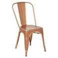 thumbnail image 4 of Bristow Armless Chair in Copper Finish 4 Pack, 4 of 4