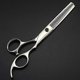 thumbnail image 5 of Juego de tijeras profesionales para cortar el cabello de 15 cm con tijeras de entresacar para barbería y estilismo., 5 of 5